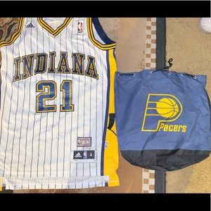 Autographed Indiana pacers David West bundle